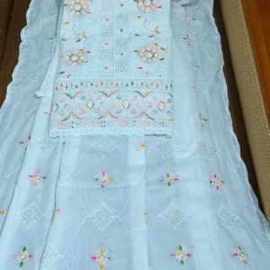 সাদা বাহার ১ (সিকুয়েন্সের কাজ)