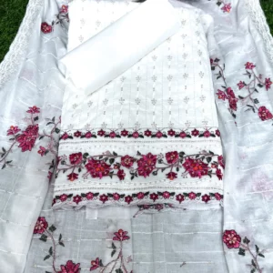 সাদা বাহার ৩ (সিকুয়েন্সের কাজ) - White Color