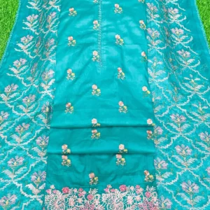 জামদানি স্টাইল ওড়না - Pest কালার