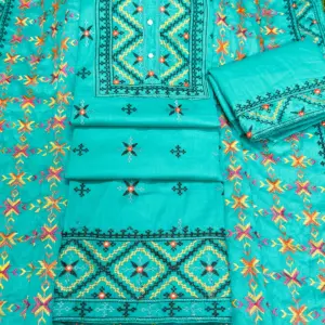 জামদানি - স্টাইল - ৩ - পেষ্ট  কালার