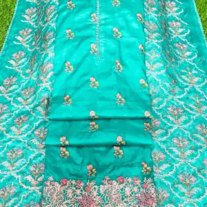 জামদানী স্টাইল -ওয়ান- পেষ্ট কালার